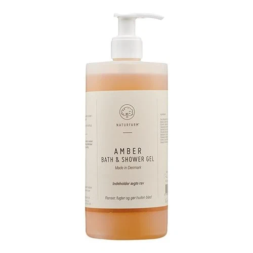 Bath and Shower Gel Amber Naturfarm 500 ml